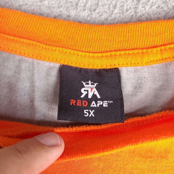 Red Ape T-Shirt Mens 2XL Gray Savage Short Sleeve‎ Pocket (See Description) A2 - Picture 6 of 13